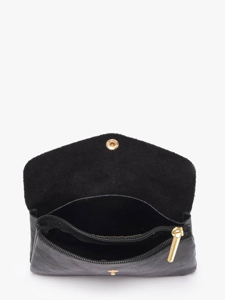 Coin Purse Nine Leather Milano Black nine NI23113O other view 1