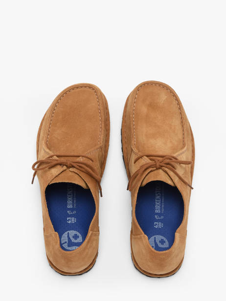 Derby Shoes Utti In Leather Birkenstock Brown men 1031546 other view 4