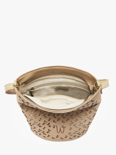Crossbody Bag Zamia Woomen Beige zamia WZAM01 other view 4