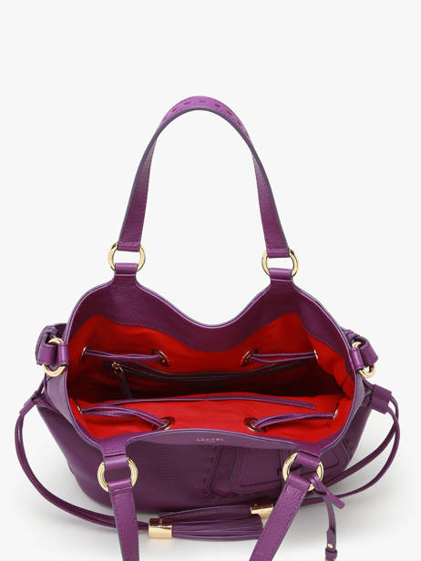 Medium Bucket Bag Premier Flirt Lancel Violet premier flirt A10110 other view 4
