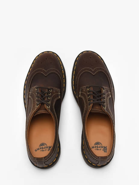 Derby Shoes 3989 In Leather Dr martens Brown men 40553201 other view 4