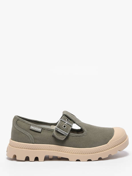Chaussures Derbies Palladium Vert women 94475339