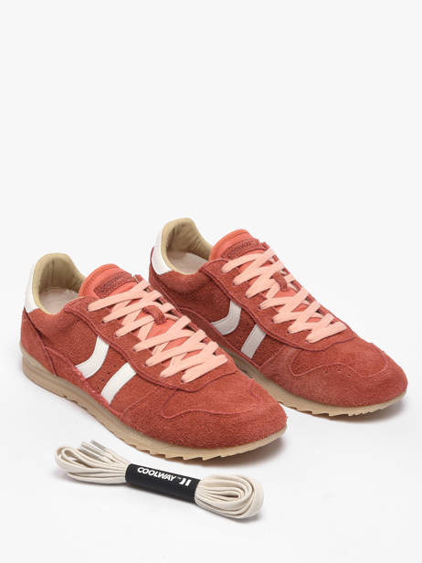 Sneakers In Leather Coolway Red men 8653807 other view 2