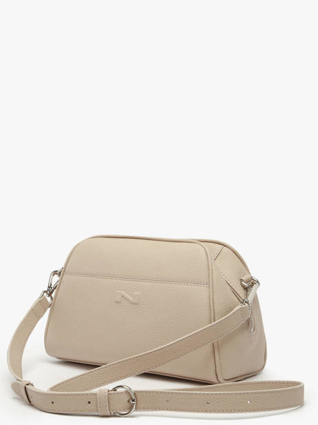 Leather Brenda Crossbody Bag Nathan baume Beige state 2 other view 2