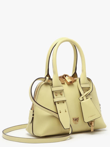 Sac Bandoulière Love Bag Icon Cuir Pinko Vert love bag icon 5333A0QO vue secondaire 2