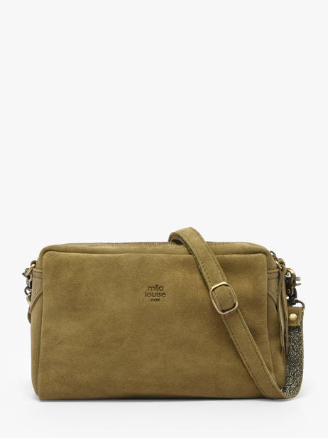 Shoulder Bag Vintage Leather Mila louise Beige vintage 23673V other view 4