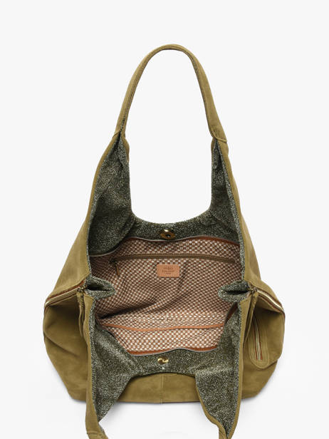 Shoulder Bag Vintage Leather Mila louise Beige vintage 23030V other view 3