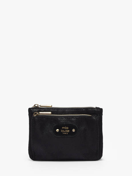 Coin Purse Pg2 Mila louise Black pg2 23690PG2