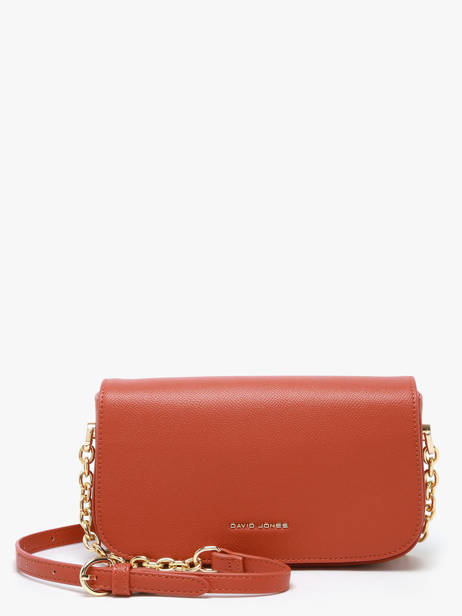 Crossbody Bag Saffiano David jones Orange saffiano CM8419