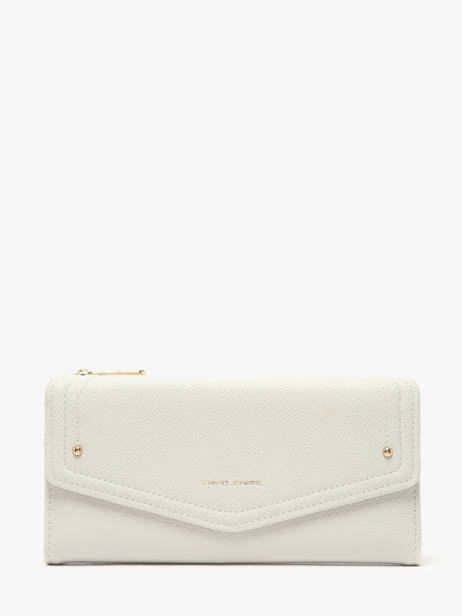 Wallet Saffiano David jones White saffiano P164