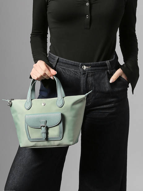 Shoulder Bag Kiana Nylon Hexagona Green kiana 1720185 other view 1