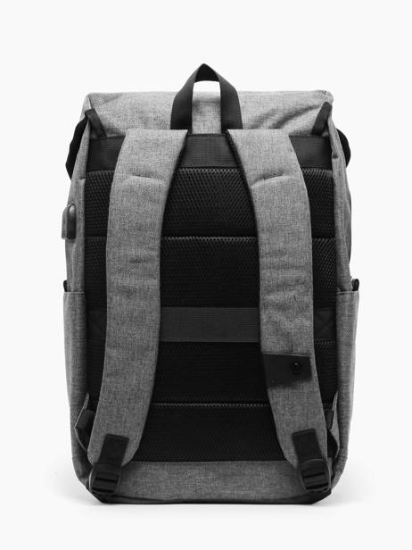 Backpack David jones Gray business PC037A other view 4