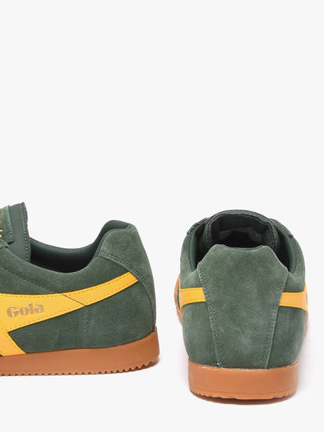 Sneakers In Leather Gola Green men CMA192NI other view 3