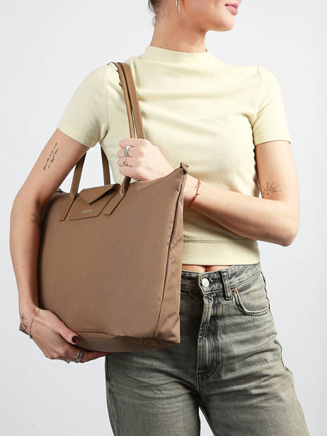 Smart Tote Bag A4 Format Lancaster Brown smart kba 31 other view 1