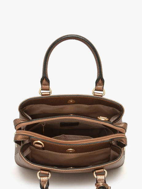 Satchel Zora Hexagona Brown zora 8620229 other view 3