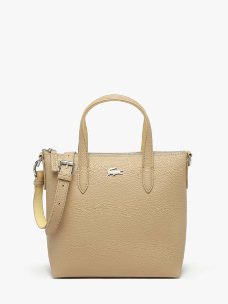 Satchel Anna Lacoste Beige anna NF5126AA