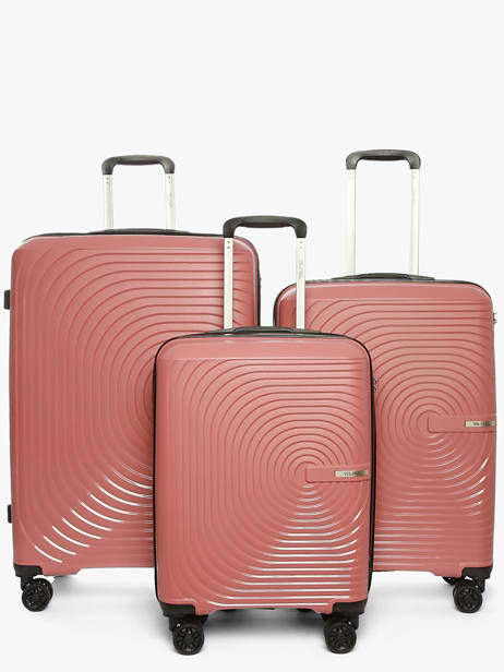Luggage Set Montreal Travel Pink montreal PPJ15LOT