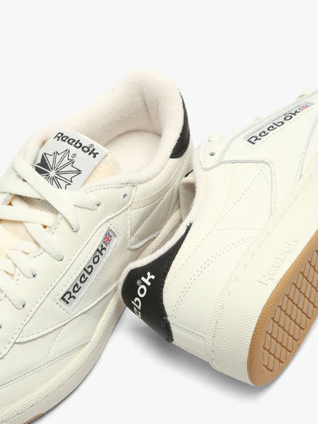 Sneakers In Leather Reebok White men 233953 other view 2