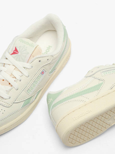 Sneakers In Leather Reebok Beige women 233957 other view 2