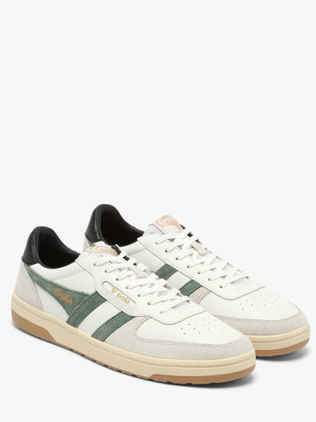 Sneakers In Leather Gola White men CMB336IN other view 2