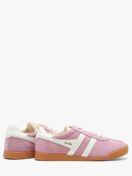 Sneakers In Leather Gola Pink women CLB538KW other view 2