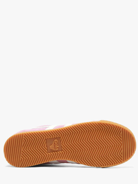 Sneakers In Leather Gola Pink women CLB538KW other view 4