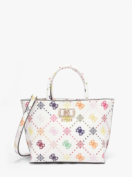 Satchel Emelie Logo Guess White emelie logo GM992875