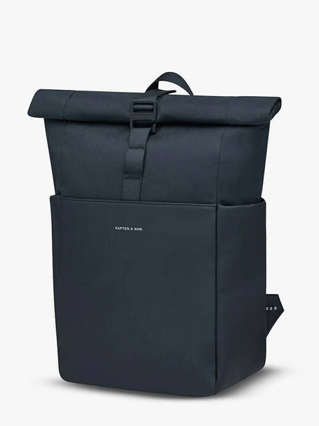 Backpack Kapten and son Blue essential color C other view 2