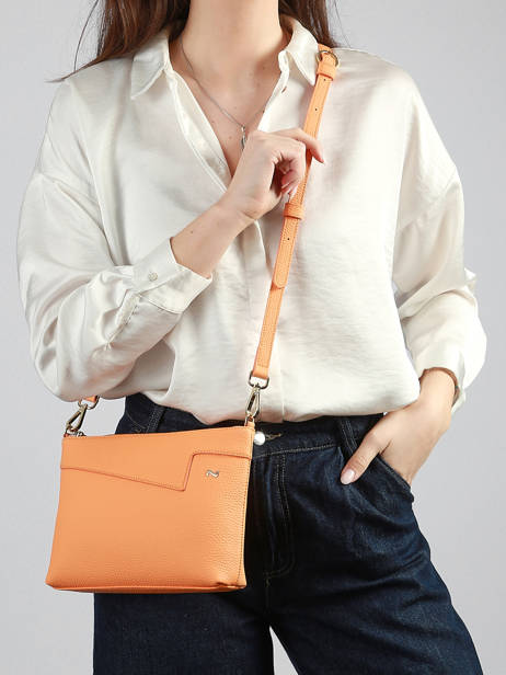 Leather Palma Crossbody Bag Nathan baume Orange nathan 27 other view 1