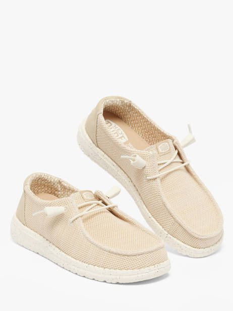 Moccasins Wendy Stretch Sox Hey dude Beige women 41878 other view 1