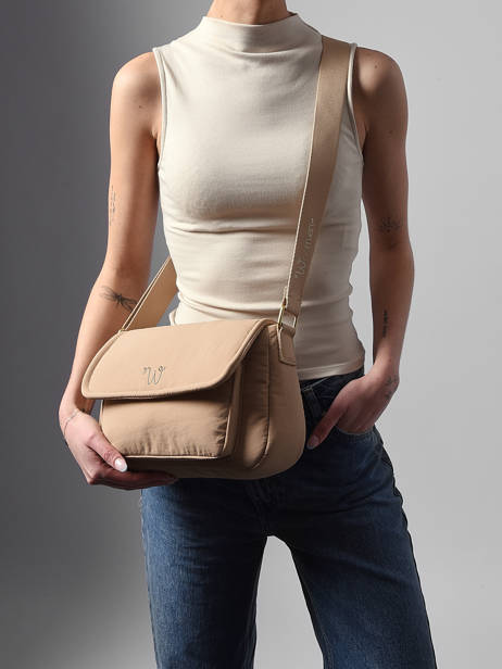 Sac Bandoulière M Primevere Woomen Beige primevere WPRI08 vue secondaire 1