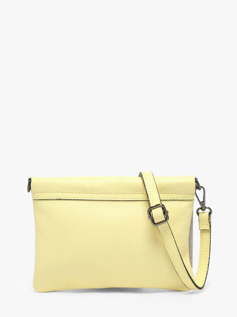 Crossbody Bag Caviar Leather Milano Yellow caviar CA22112 other view 4