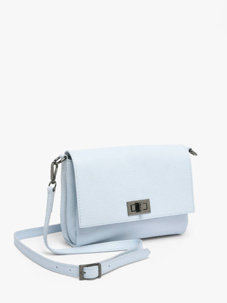 Shoulder Bag Caviar Leather Milano Blue caviar CA24061 other view 2
