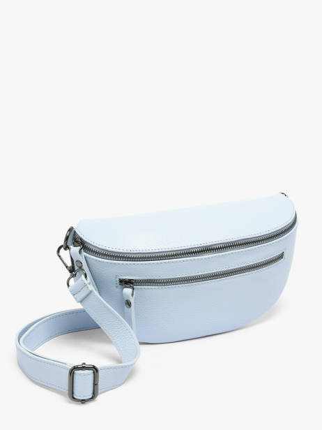 Leather Caviar Belt Bag Milano Blue caviar CA23111 other view 2