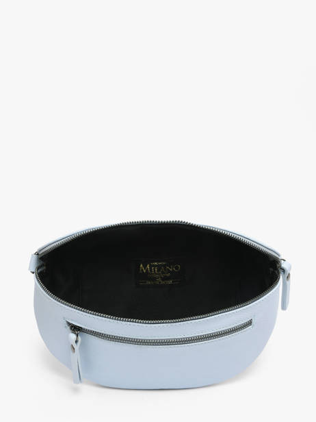 Leather Caviar Belt Bag Milano Blue caviar CA23111 other view 3