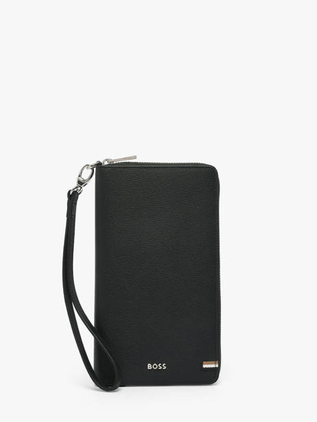 Leather Men's Pocket Iconic Hugo boss Black iconic HLL521A