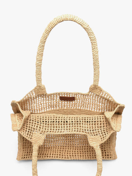 Shoulder Bag Cabas Raphia Raphia Vanessa bruno Beige cabas raphia 60V40892 other view 4