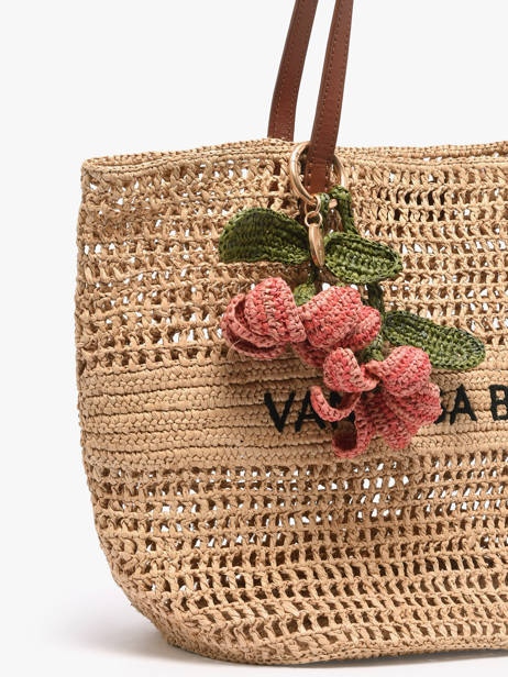 Raffia Lily Bag Charm Vanessa bruno Pink charms 96V42673 other view 2