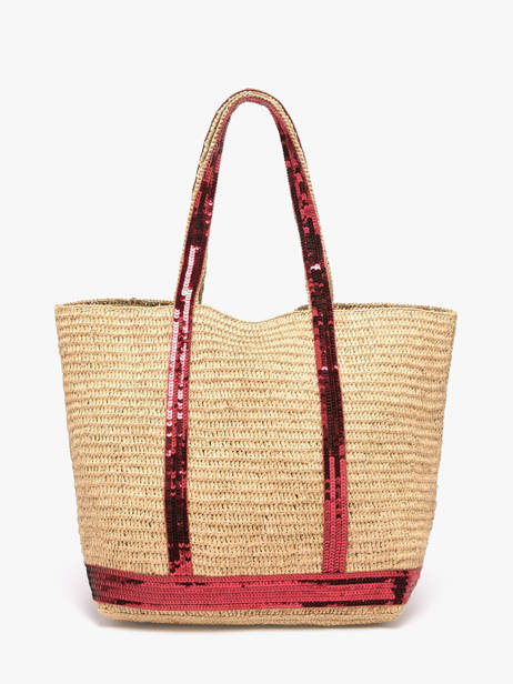 Satchel Cabas Raphia Raphia Vanessa bruno Beige cabas raphia 64V40380 other view 5