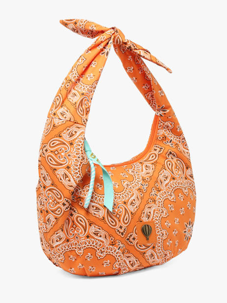 Shoulder Bag Bandana Cotton Le voyage en panier Orange bandana PM970 other view 2