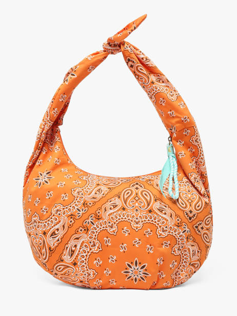 Shoulder Bag Bandana Cotton Le voyage en panier Orange bandana PM970 other view 4