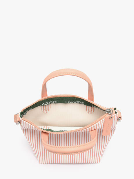 Shoulder Bag L.12.12 Concept Lacoste Pink l.12.12 concept NF5255SJ other view 3
