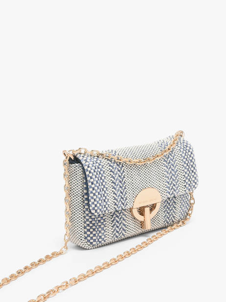 Leather Crossbody Bag Moon Tressé Vanessa bruno Blue moon 7V40326 other view 2