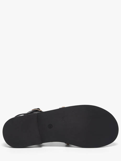 Sandals In Leather Les tropeziennes Black women CORLYLOW other view 4