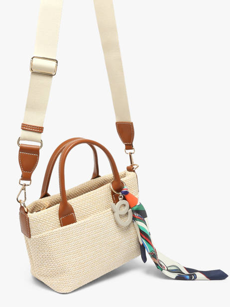 Satchel Cap Ferret David jones Beige cap ferret CM8324 other view 2