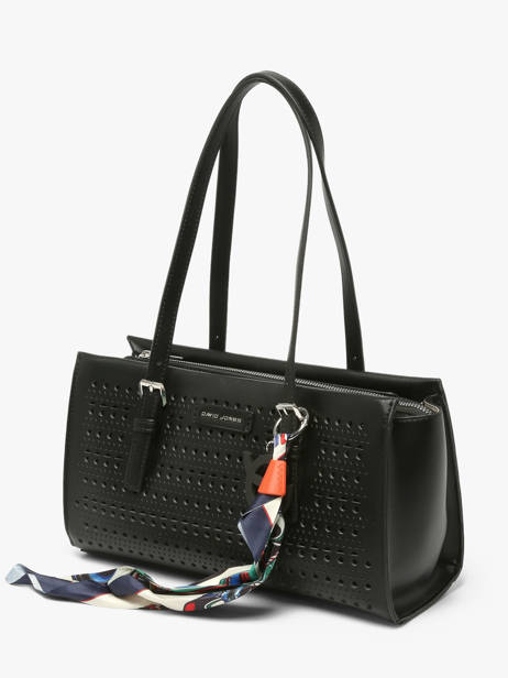 Sac Porté épaule Chic David jones Noir chic CM8417 vue secondaire 2