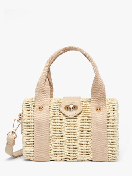 Satchel St Tropez Straw Miniprix Beige st tropez C1083