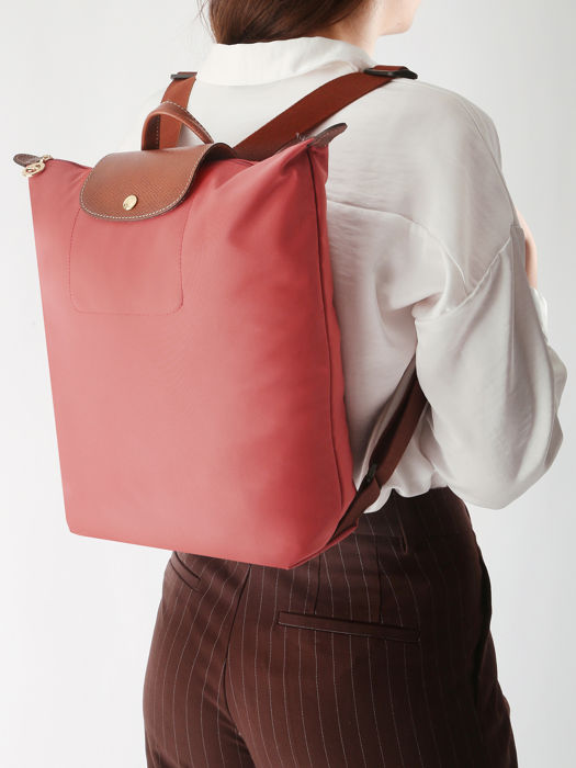 Longchamp Le pliage original Backpack Pink