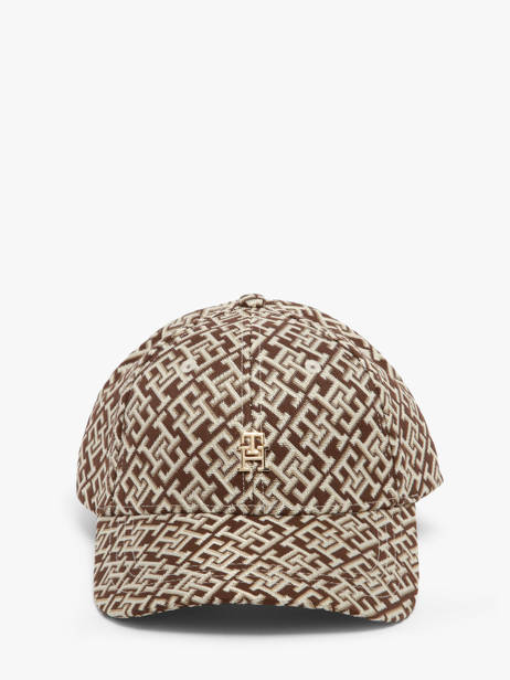 Cap Tommy hilfiger Brown monogram AW18916