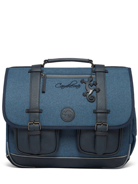 Satchel 3 Compartments Vintage Color Cameleon Blue vintage color VIC-CA41 other view 7